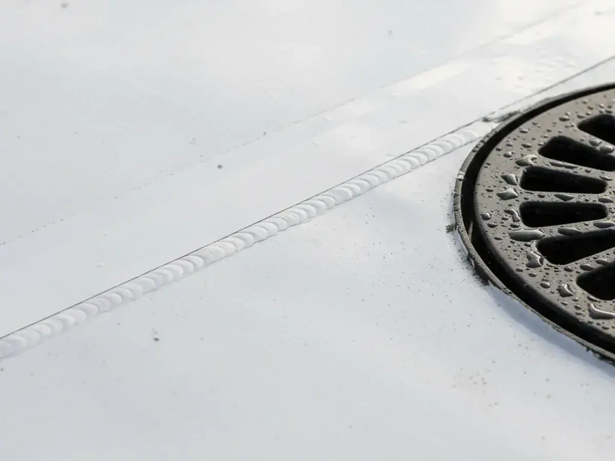 Flat Roof Repair detail work on a Camp Pendleton, CA home