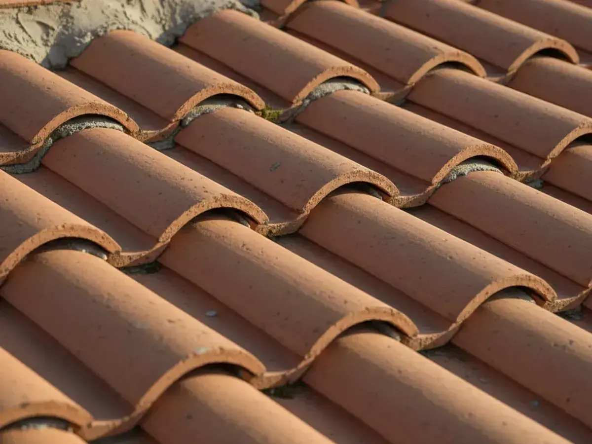 Tile Roofing detail work on a San Diego County home
